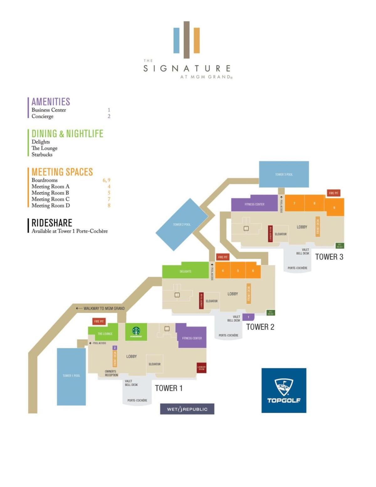 Mgm Signature-05-602 1Br 2Ba Balcony Suite 라스베이거스 외부 사진